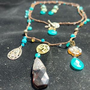 SILPADA BoHo, necklace, and earrings set